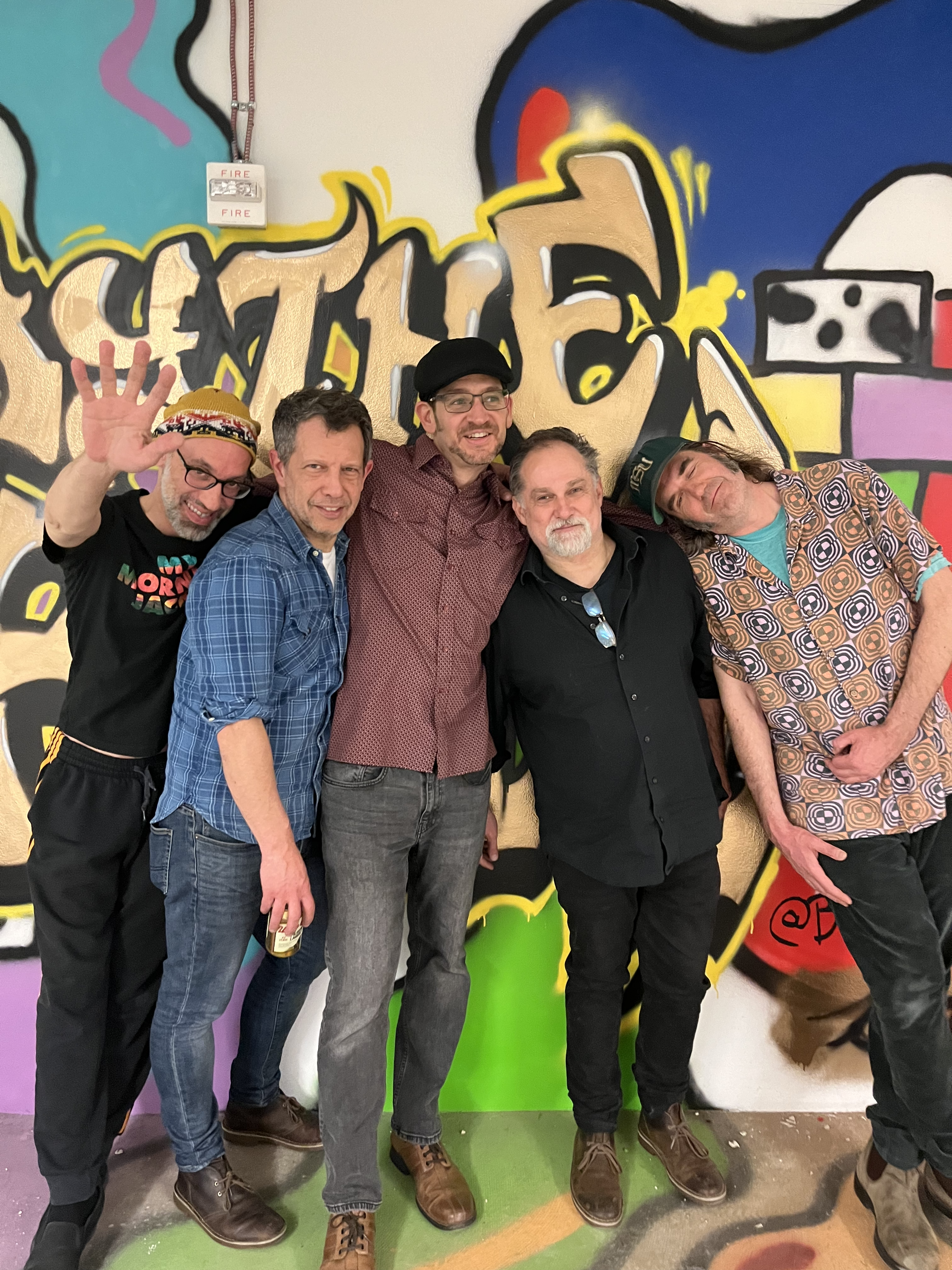 full band pose artomatic