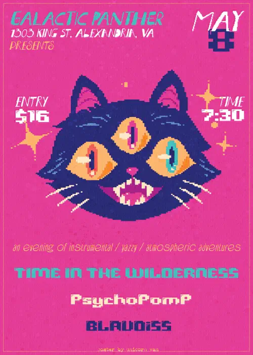 Poster for May 8, 2026